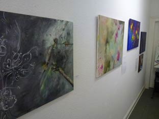 Ausstellungsrundgang in den Ateliers der wfk